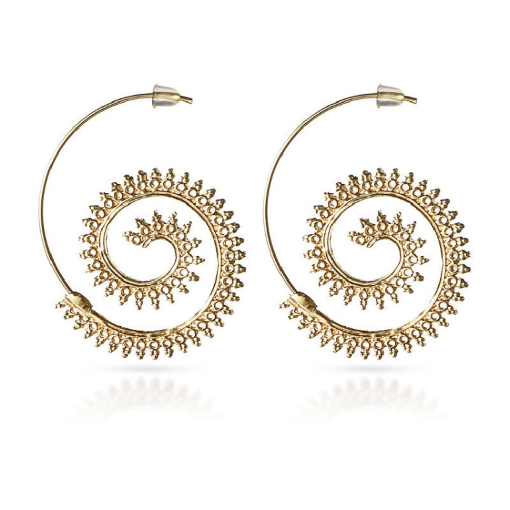 ✨Just In✨Gold Statement Hoop Earrings ✨